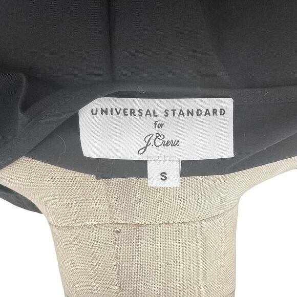 Universal‎ Standard for J Crew Crisp Tie Sleeve Top in Black Size Small - Picture 8 of 10